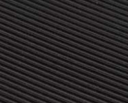 ETM Octo Door Ringrubbermat 80x120 Cm - Robuuste Antislip Buitenmat Zwart 23 Mm Dik